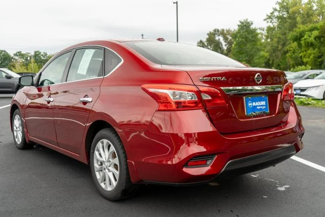 Used 2019 Red Nissan SV image 8