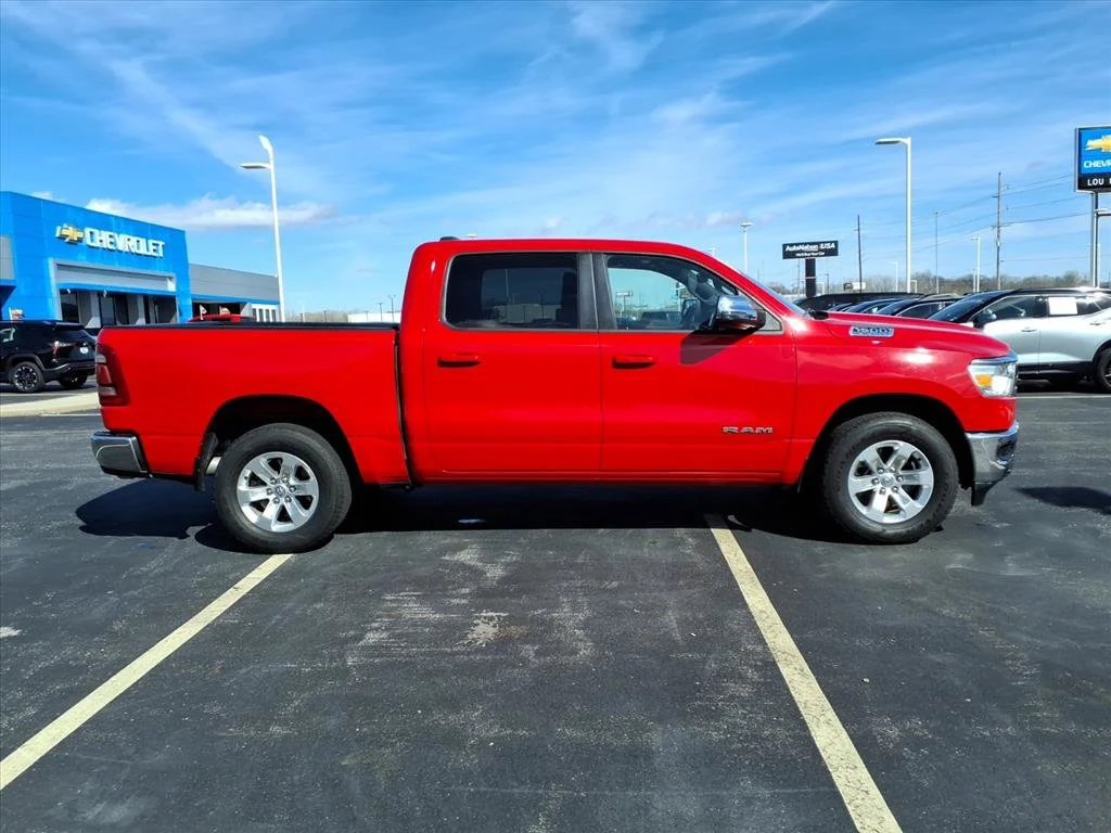 Used 2024 Flame Red Clearcoat Ram Laramie image 8