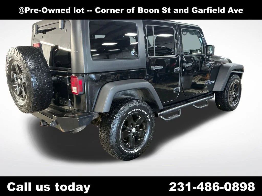 Used 2011 Black Jeep Unlimited Rubicon image 5