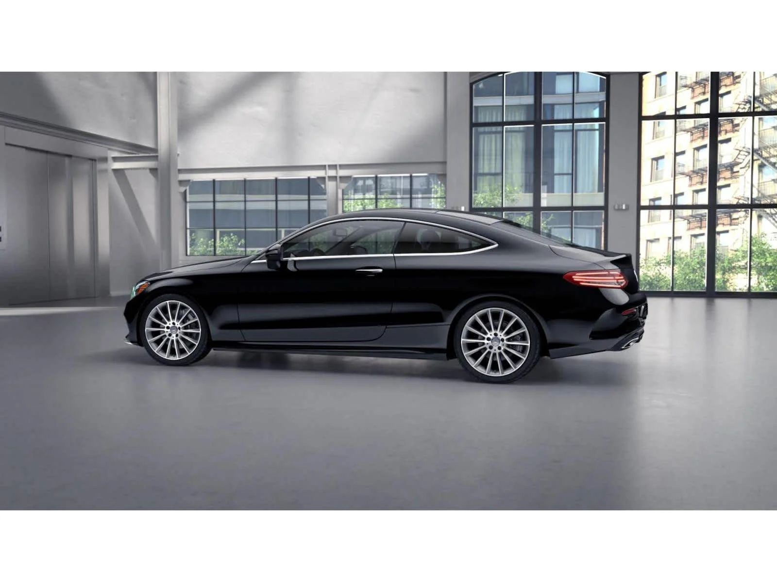 Used 2017 Obsidian Black Metallic Mercedes-Benz C 300 image 31