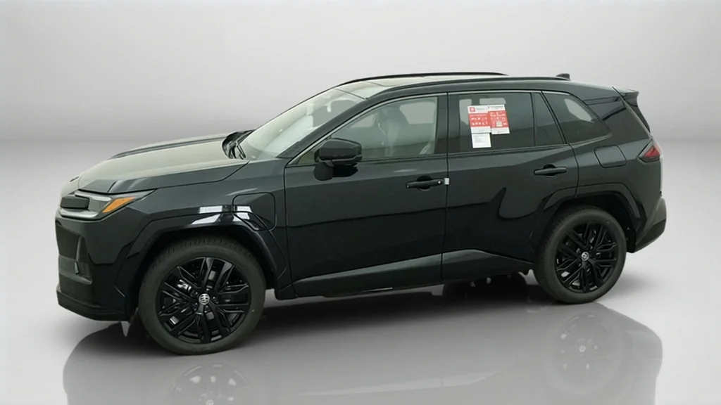 New 2026 Midnight Black Metallic Toyota XSE image 4