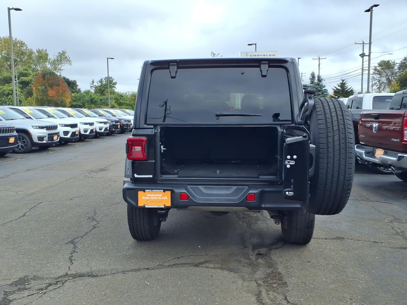 Certified Used 2025 Black Jeep Sahara image 7