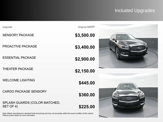 Used 2019 Black INFINITI LUXE image 4