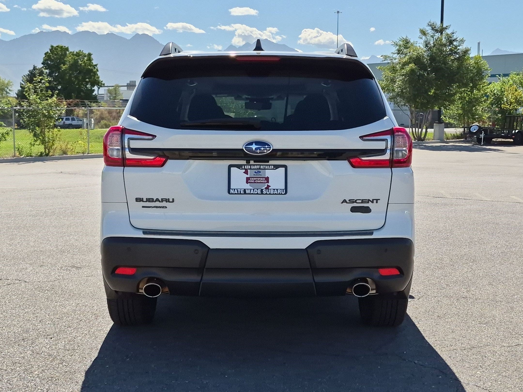 Certified Used 2026 Crystal White Pearl Subaru Onyx Edition Touring image 4