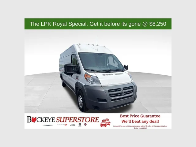 2016 Ram ProMaster 3500 High Roof