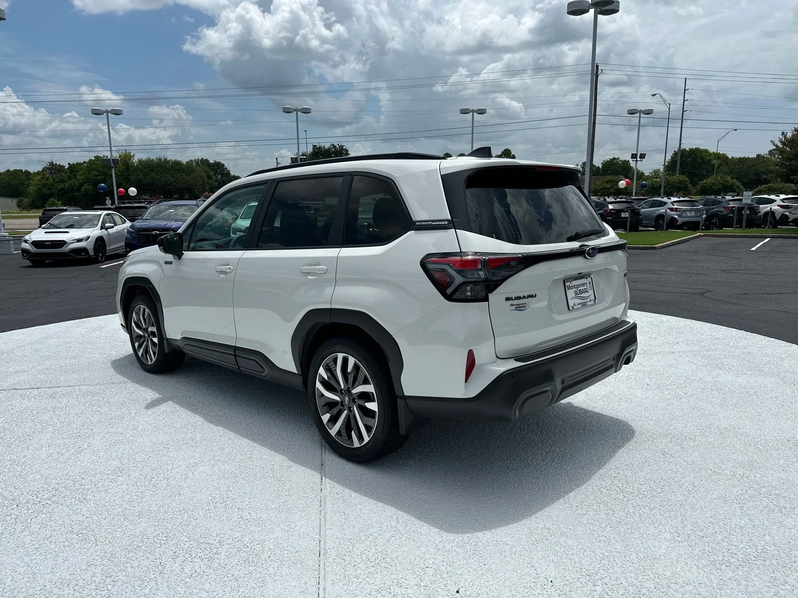 Used 2026 Crystal White Pearl Subaru Touring Hybrid image 5
