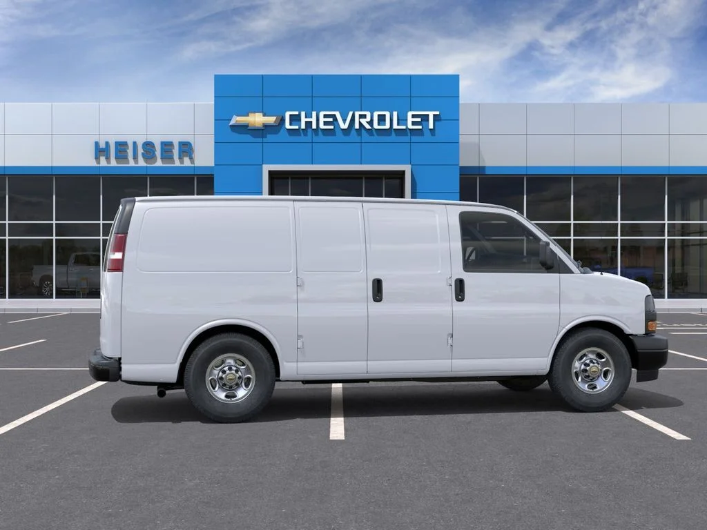 New 2026 White Chevrolet Work Van image 5