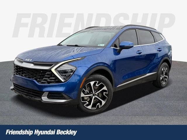 Used 2025 Blue Kia EX image 1