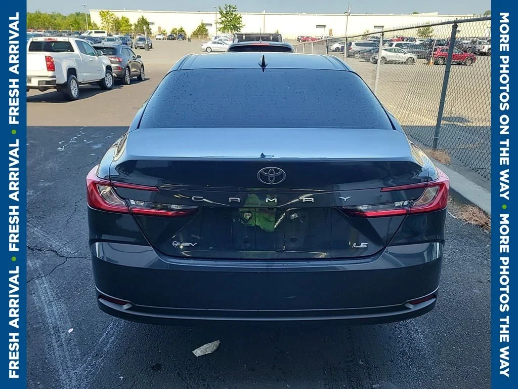 Certified Used 2025 Black Toyota LE image 6