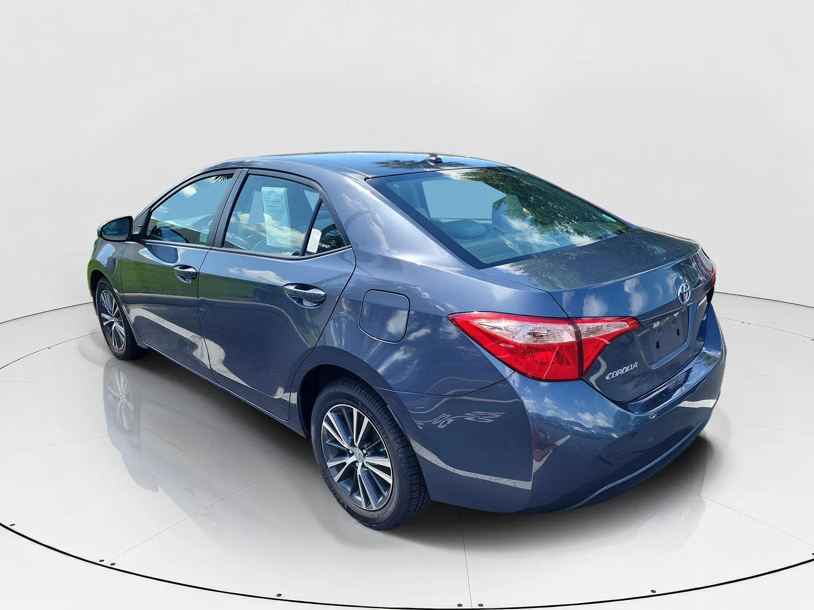 Used 2017 Slate Metallic Toyota LE image 5