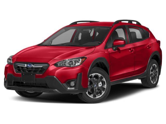 Used 2021 Pure Red Subaru Premium image 1