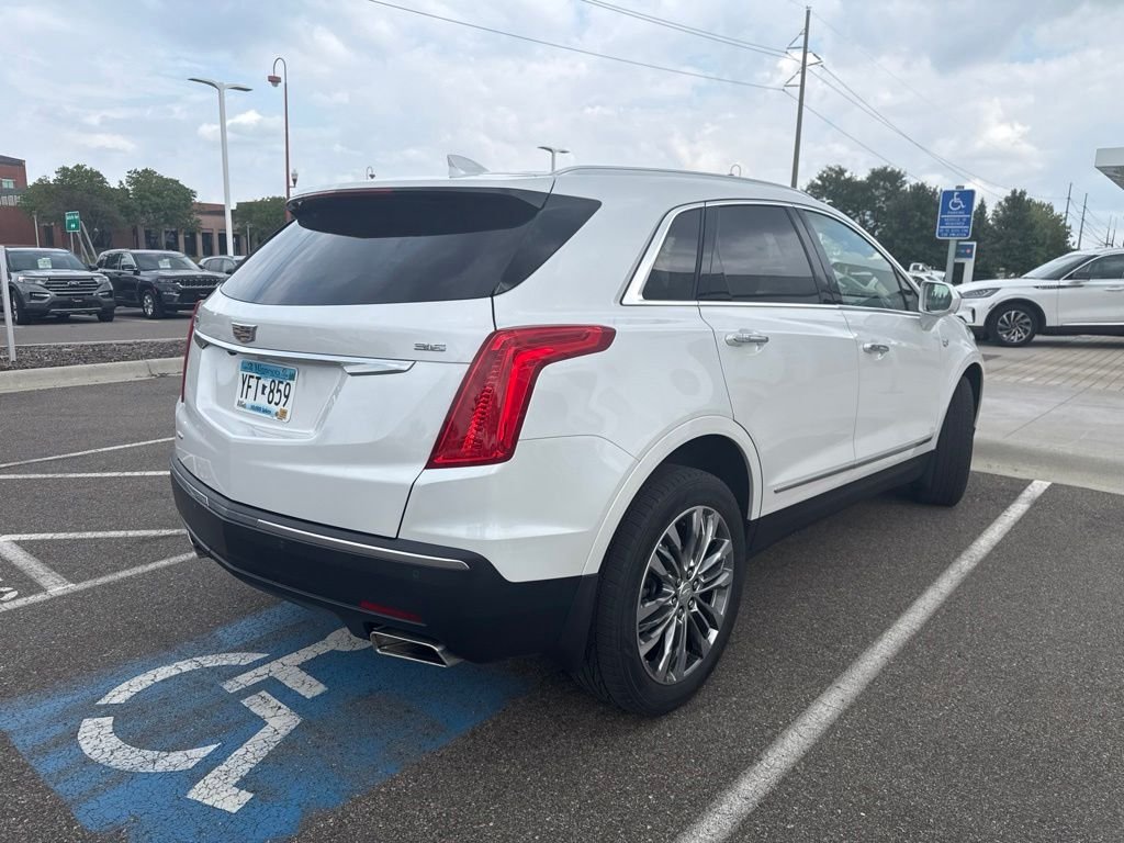 Used 2019 White Cadillac Premium Luxury image 2