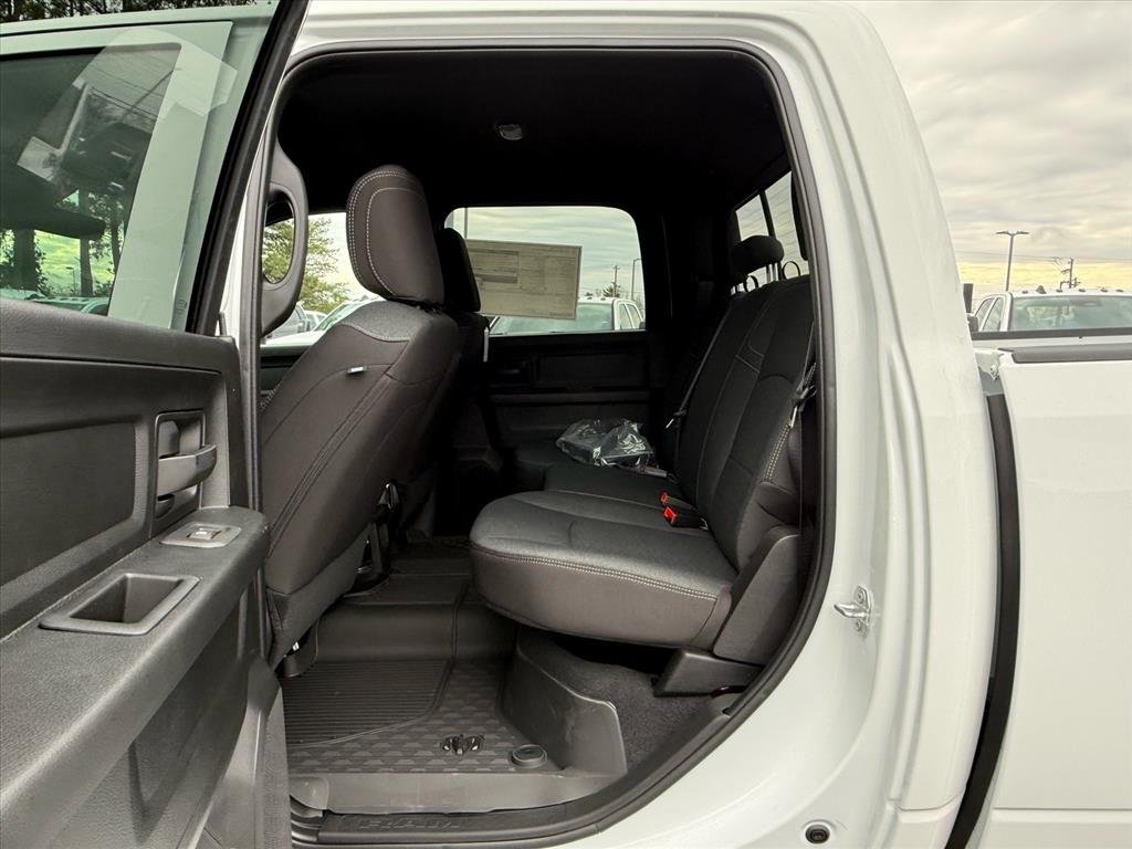 New 2026 Bright White Clear-Coat Exterior Paint RAM Tradesman Crew Cab 4x4 6