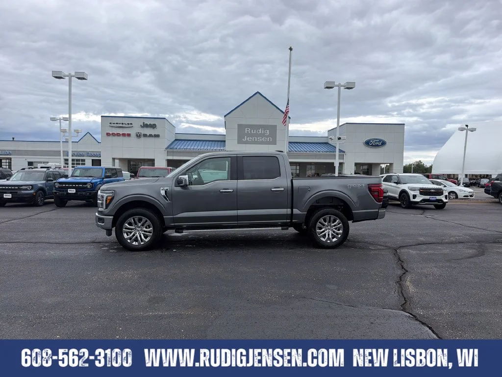 New 2026 Carbonized Gray Metallic Ford Lariat® image 2