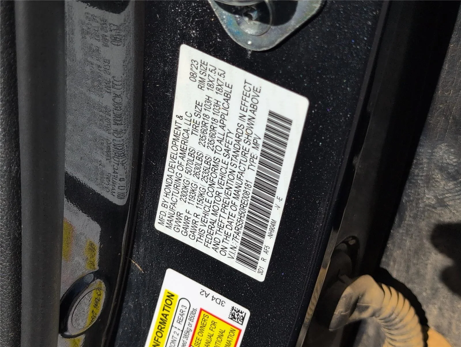Used 2024 Meteorite Gray Metallic Honda Sport image 12