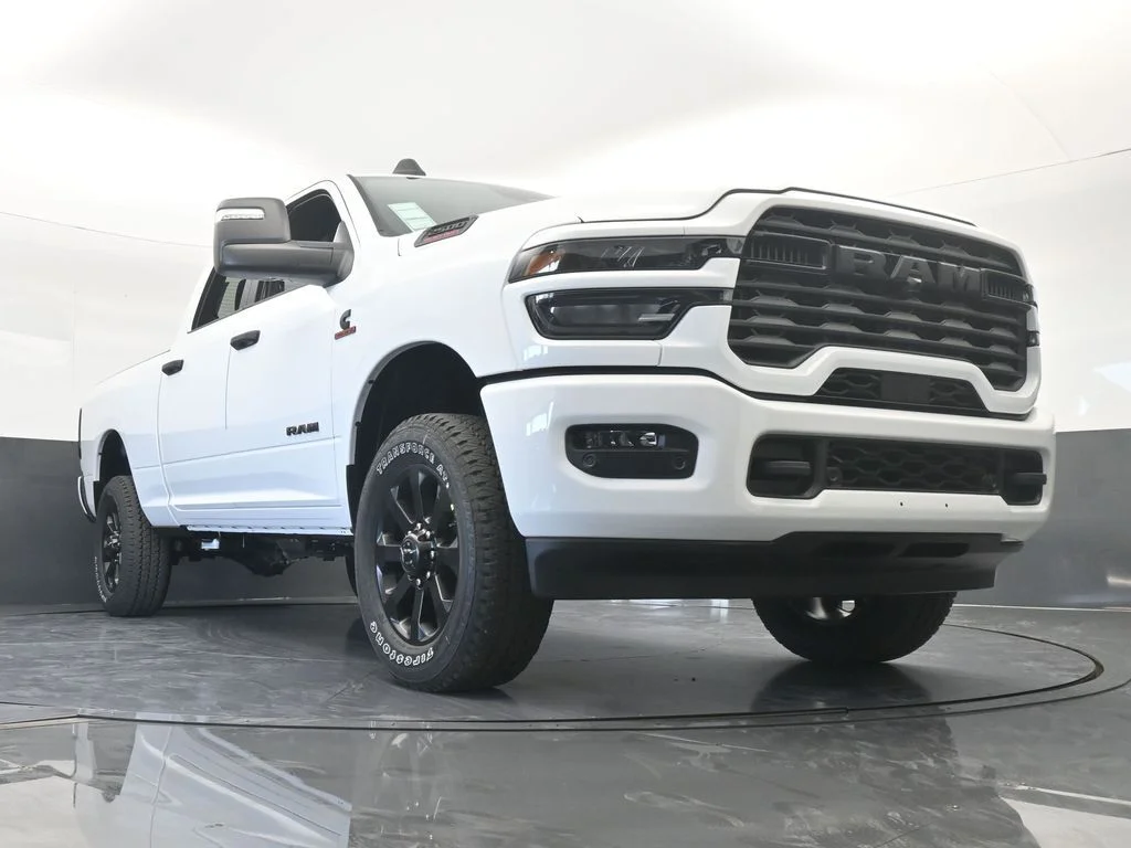 New 2026 Bright White Clear-Coat Exterior Paint RAM Big Horn image 59