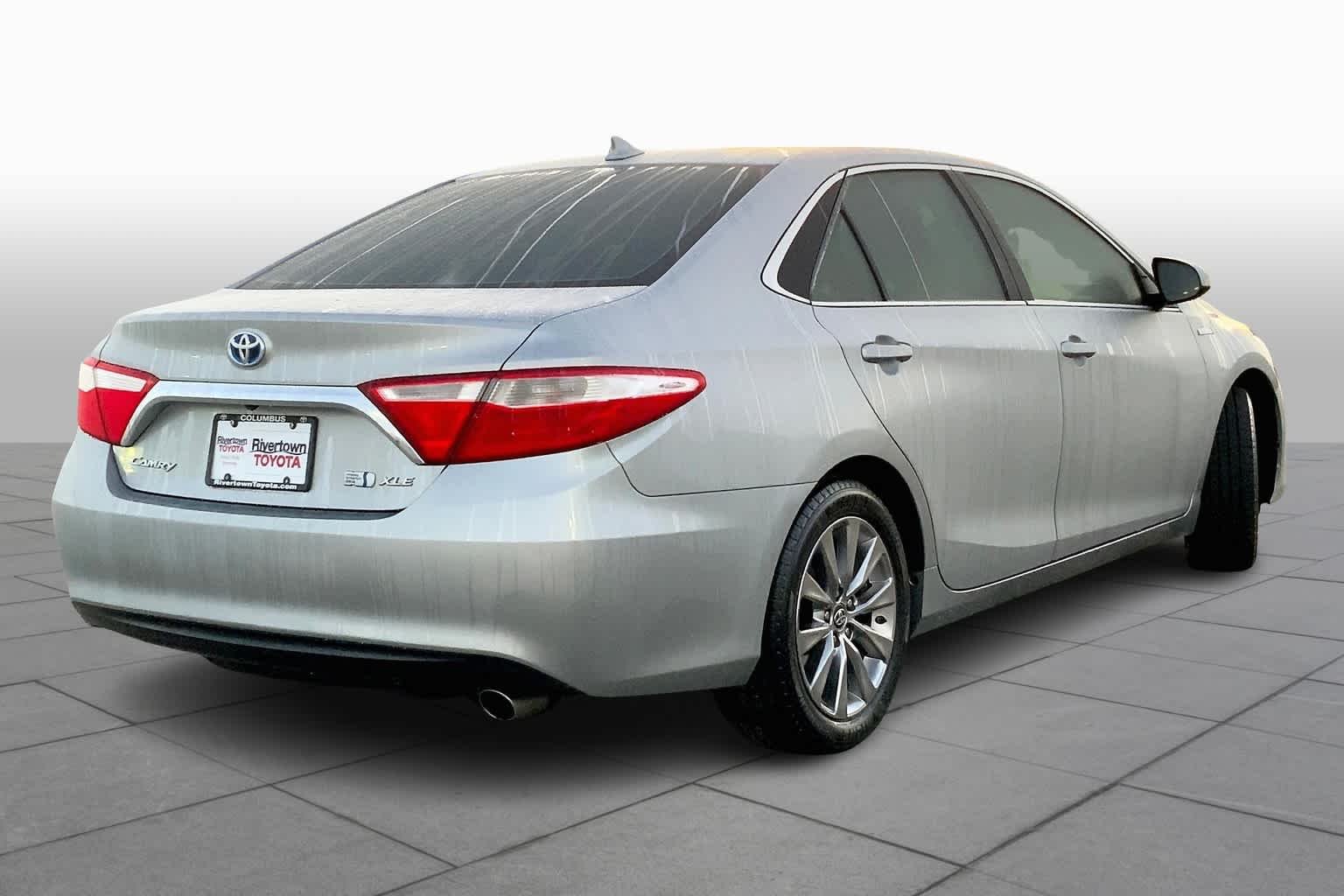Used 2017 Celestial Silver Metallic Toyota Hybrid XLE image 12