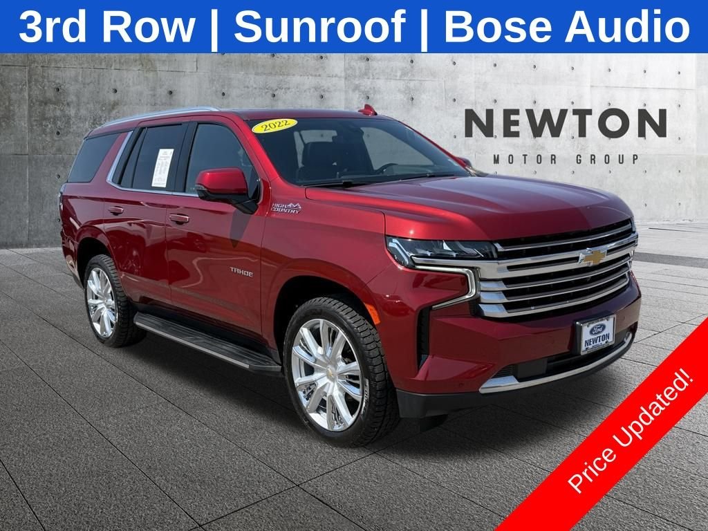 Used 2022 Red Chevrolet High Country image 1