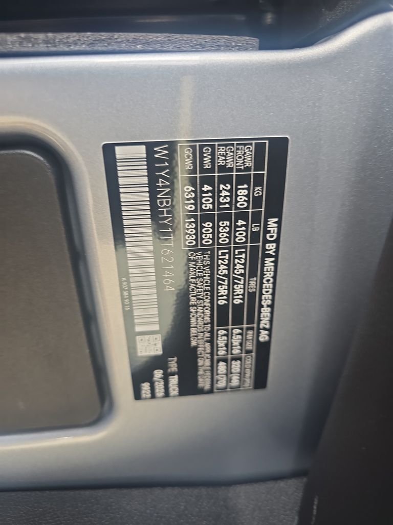 New 2026 high-tech silver metallic Mercedes-Benz Cargo 144 WB image 28