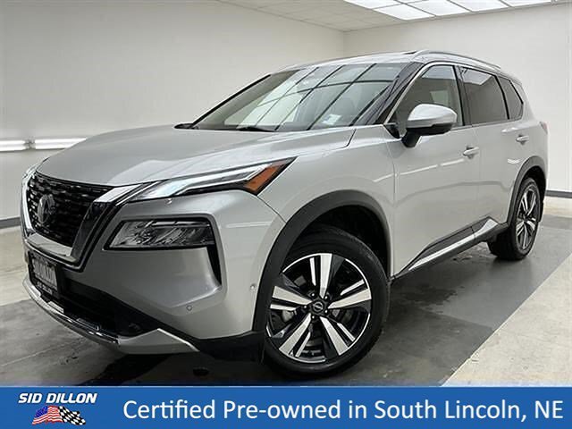 Brilliant Silver Metallic 2022 Nissan Rogue SUV / Crossover All-Wheel Drive Continuously Variable Transmission