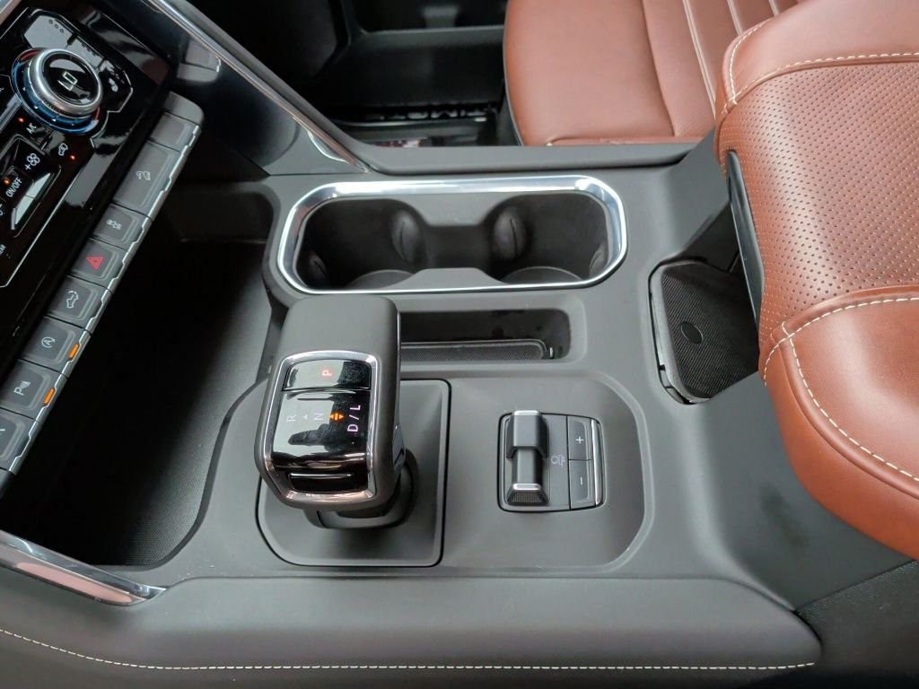 Used 2025 White Frost Tri-Coat GMC Denali Ultimate image 34