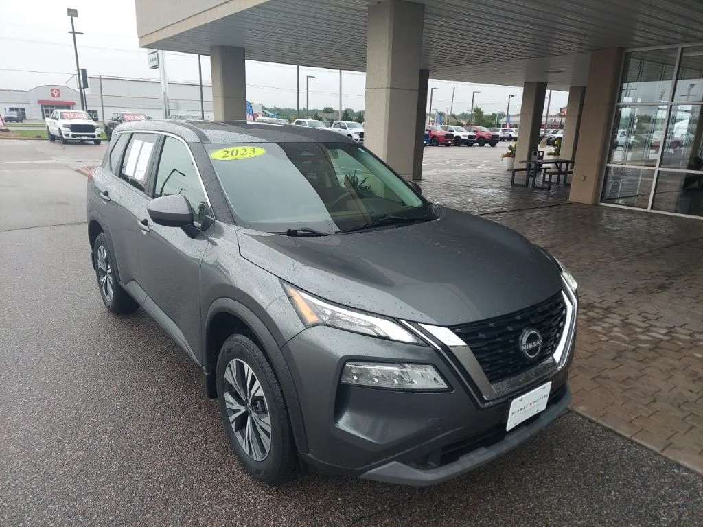 Certified Used 2023 Gray Nissan SV image 1