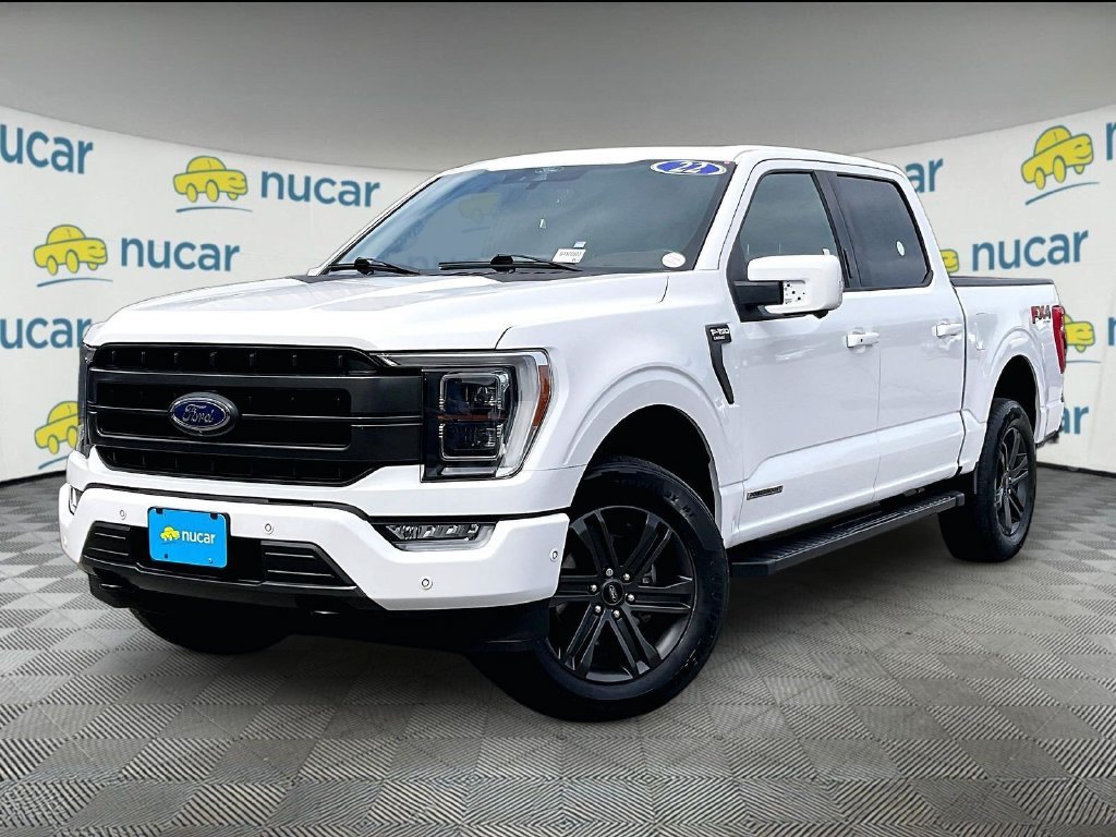 Used 2022 White Ford Lariat image 3