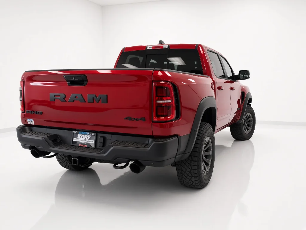 New 2026 Molten Red Pearl-Coat Exterior Paint RAM RHO image 4