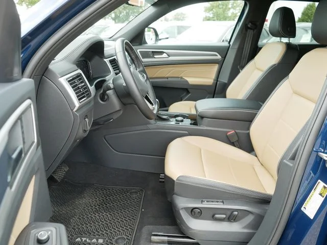 Certified Used 2023 Blue Volkswagen 3.6L V6 SEL image 13