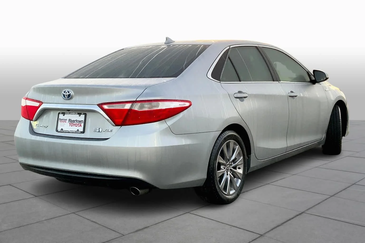 Used 2017 Celestial Silver Metallic Toyota Hybrid XLE image 13