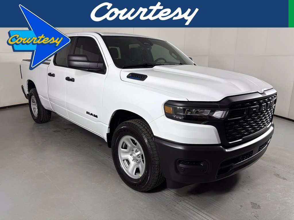 New 2027 Bright White Clear-Coat Exterior Paint RAM Tradesman image 1