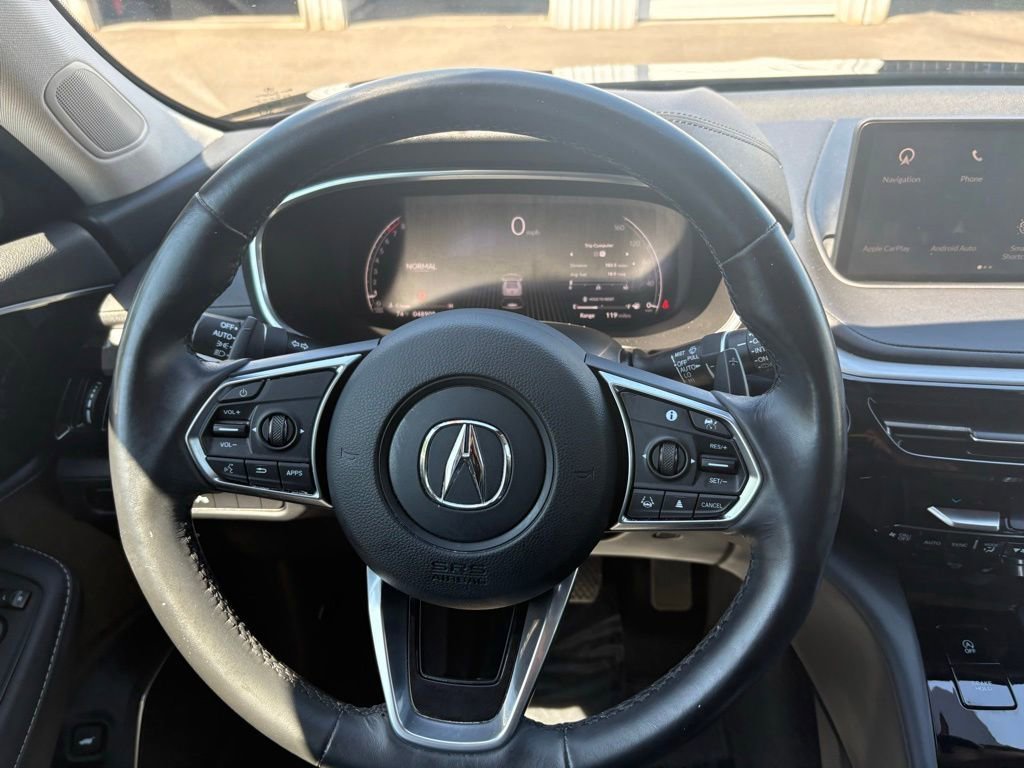 Used 2023 Majestic Black Pearl Acura SH-AWD TECH image 43