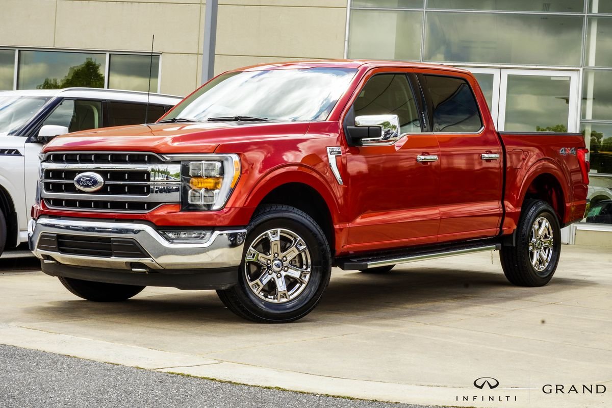 Used 2023 Red Ford Lariat image 1