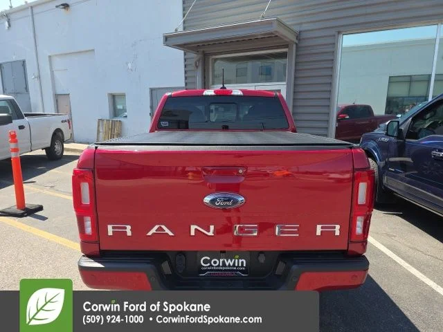 Used 2020 Rapid Red Metallic Tinted Clearcoat Ford Lariat image 13