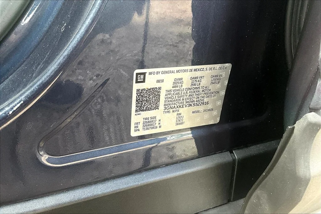 Used 2019 Storm Blue Metallic Chevrolet LT image 18