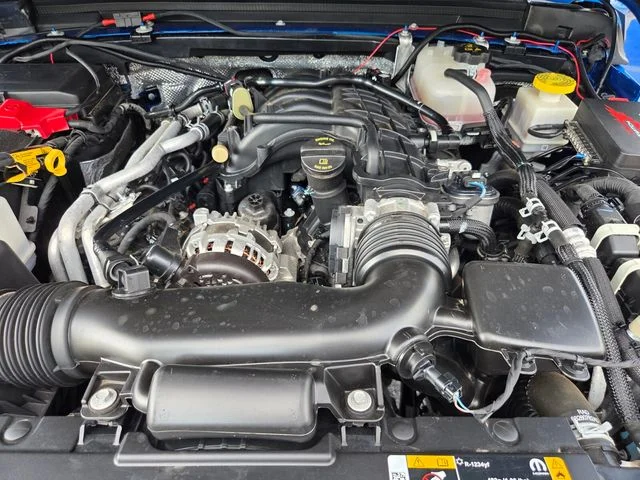 Used 2024 Blue Jeep Sport image 29