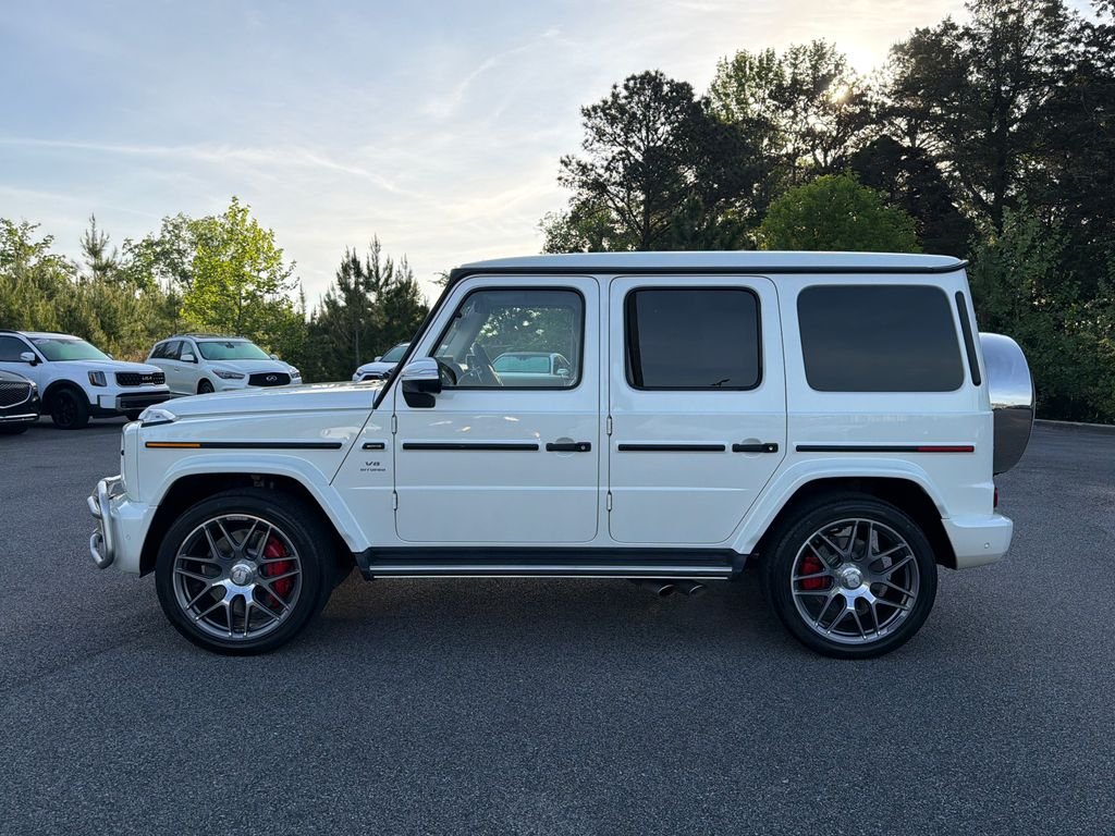 Used 2021 designo Diamond White Metallic Mercedes-Benz G 63 AMG® image 7
