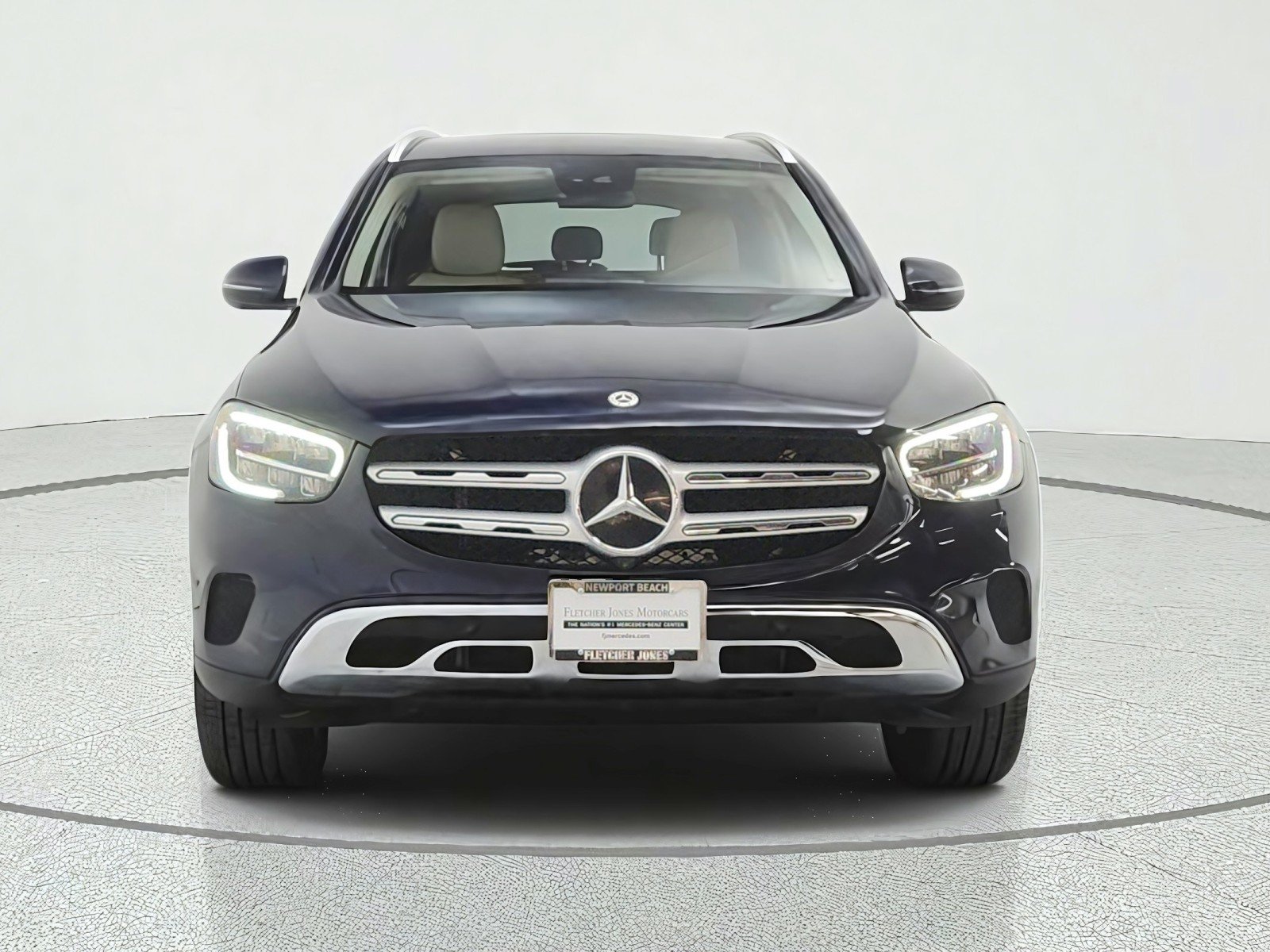 Certified Used 2022 Lunar Blue Metallic Mercedes-Benz GLC 300 SUV image 2