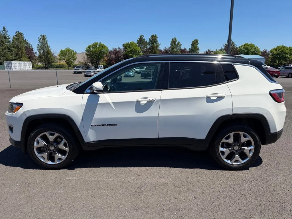 Used 2020 White Clearcoat Jeep Limited image 5
