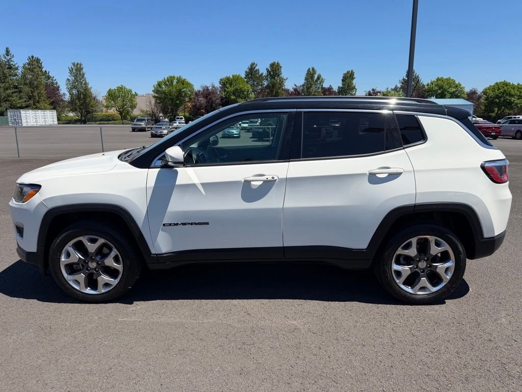 Used 2020 White Clearcoat Jeep Limited image 5