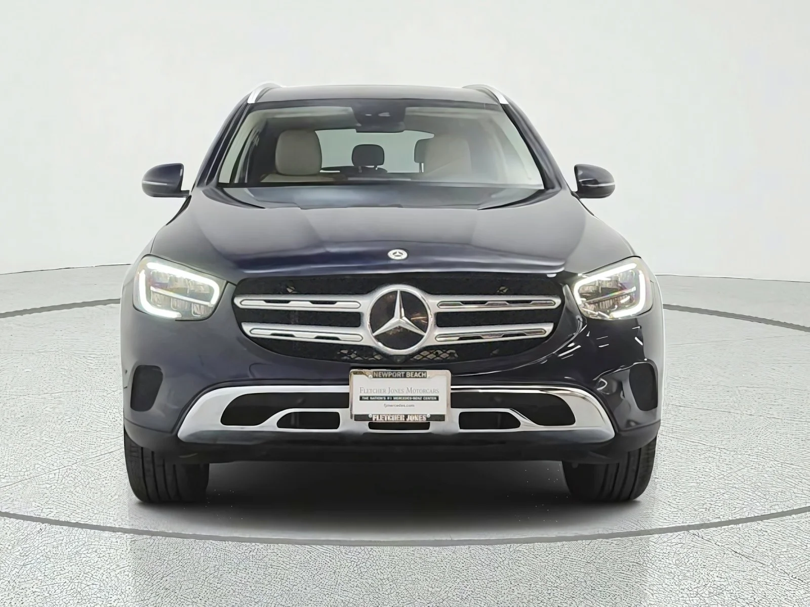 Certified Used 2022 Lunar Blue Metallic Mercedes-Benz GLC 300 SUV image 2