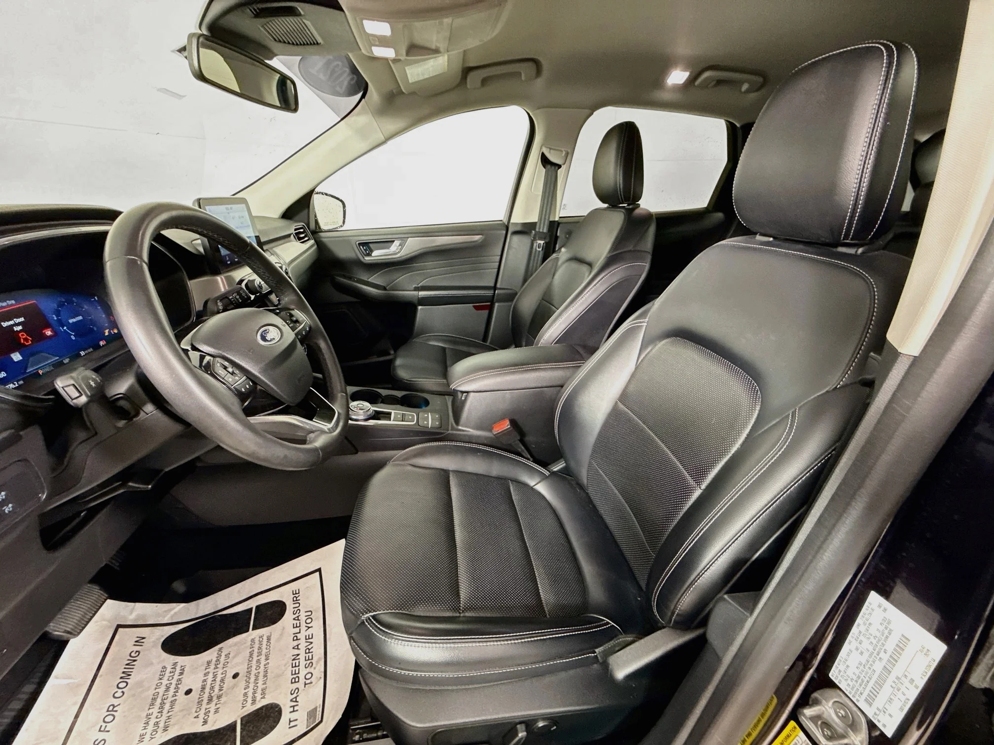 Used 2021 Antimatter Blue Metallic Ford Titanium image 2