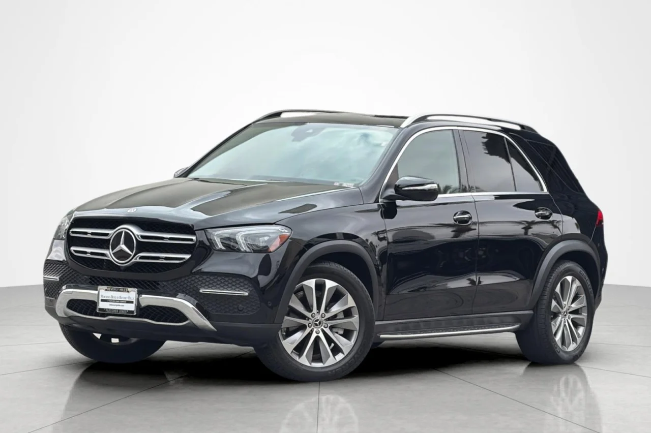 Used 2020 Black Mercedes-Benz GLE 350 image 1