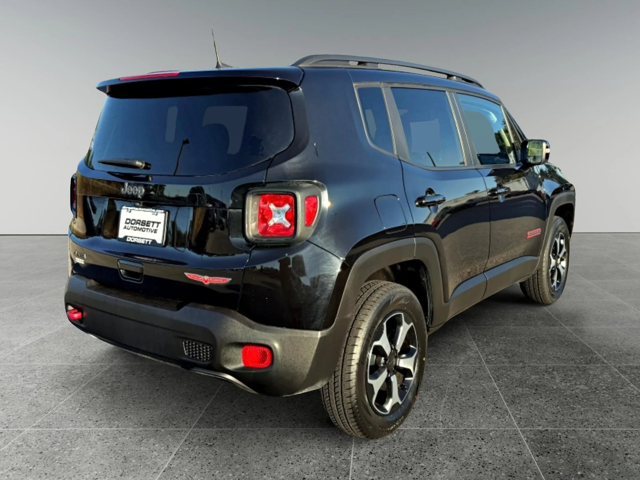 Used 2022 Black Clearcoat Jeep Trailhawk image 6