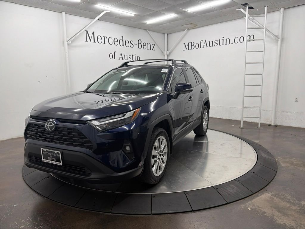 Used 2024 Blue Toyota XLE Premium image 3