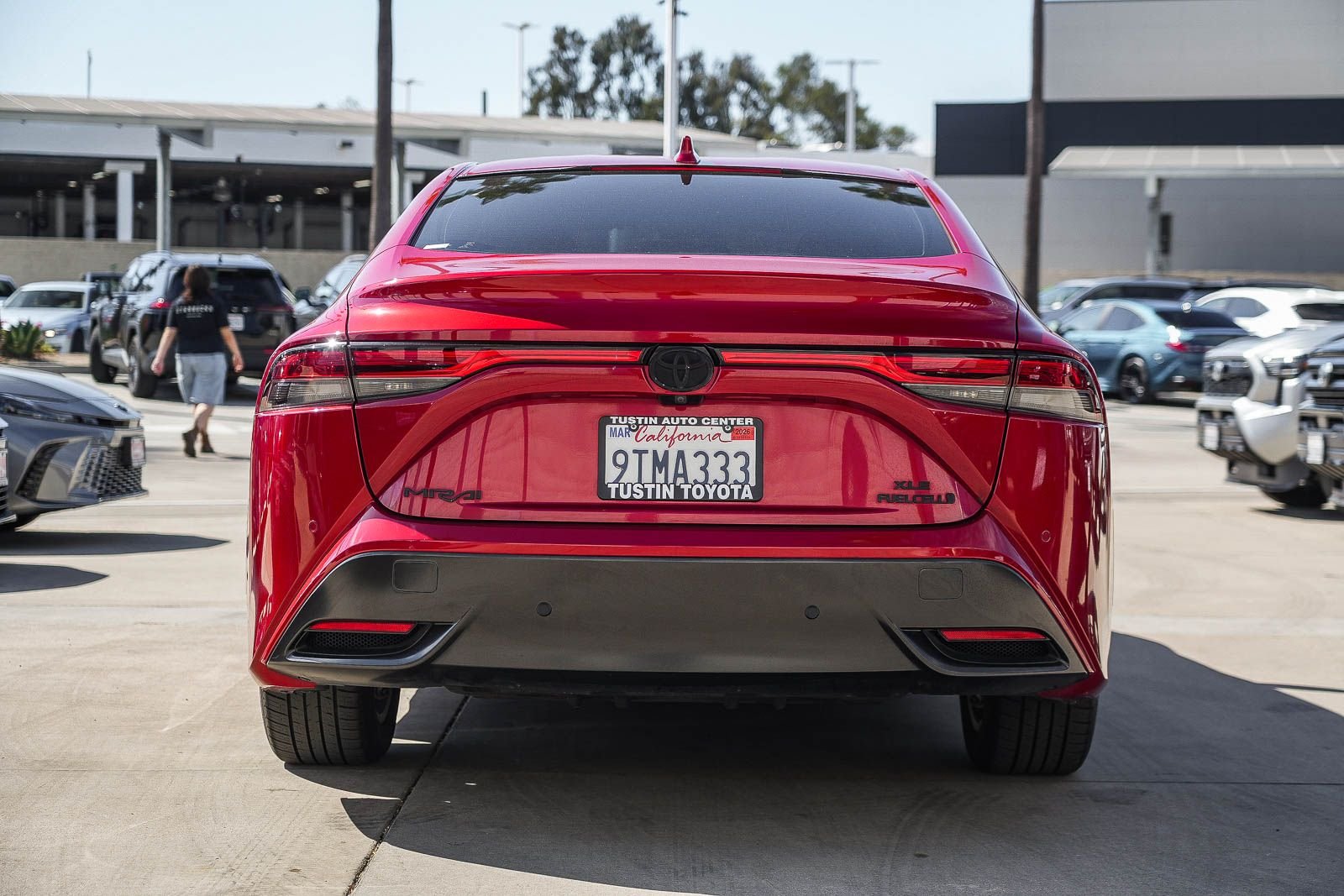 Certified Used 2021 Red Toyota XLE image 7
