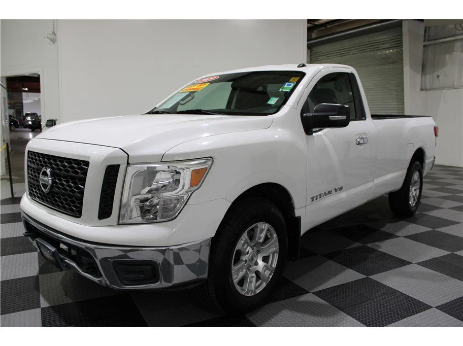 Used 2019 Glacier White Nissan SV image 7