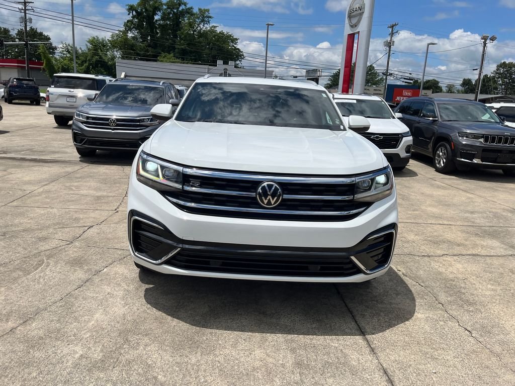 Used 2020 White Volkswagen 3.6L V6 SEL R-Line image 8