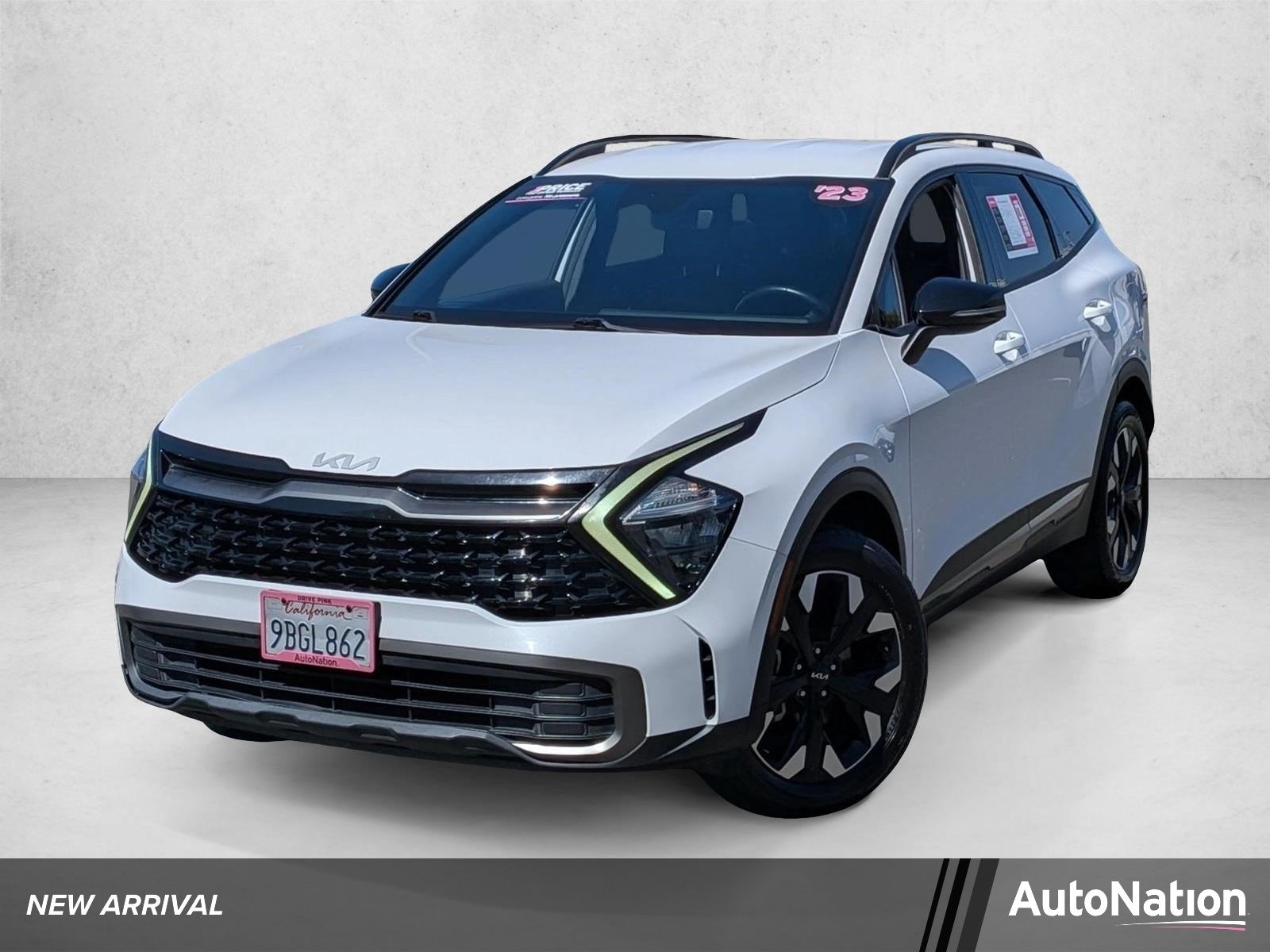 Used 2023 Glacial White Pearl Kia X-Line image 1