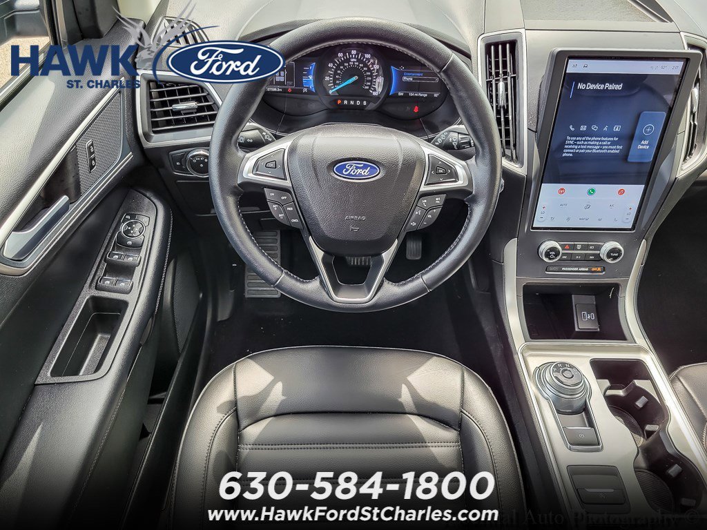 Certified Used 2023 Blue Metallic Ford SEL image 12